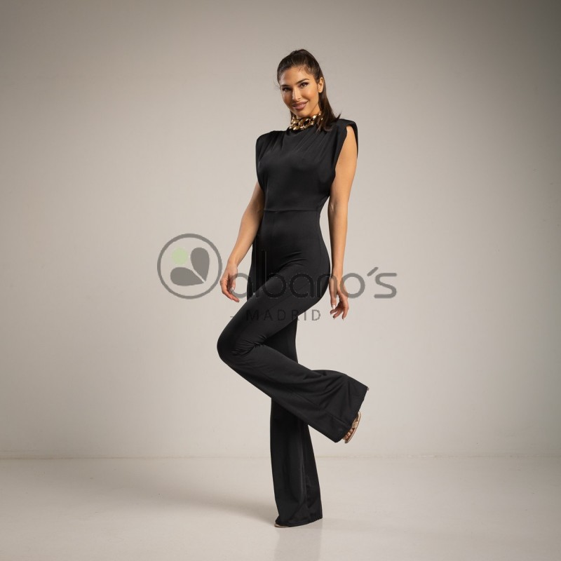 JUMPSUIT WITH DRAPPED NECKLINE AND SHOULDER ARMHOLE REF.3885-2