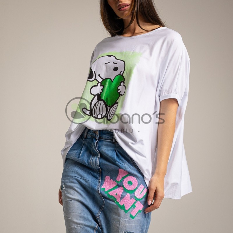  T-SHIRT SNOOPY OVERSIZE REF. 28281-5