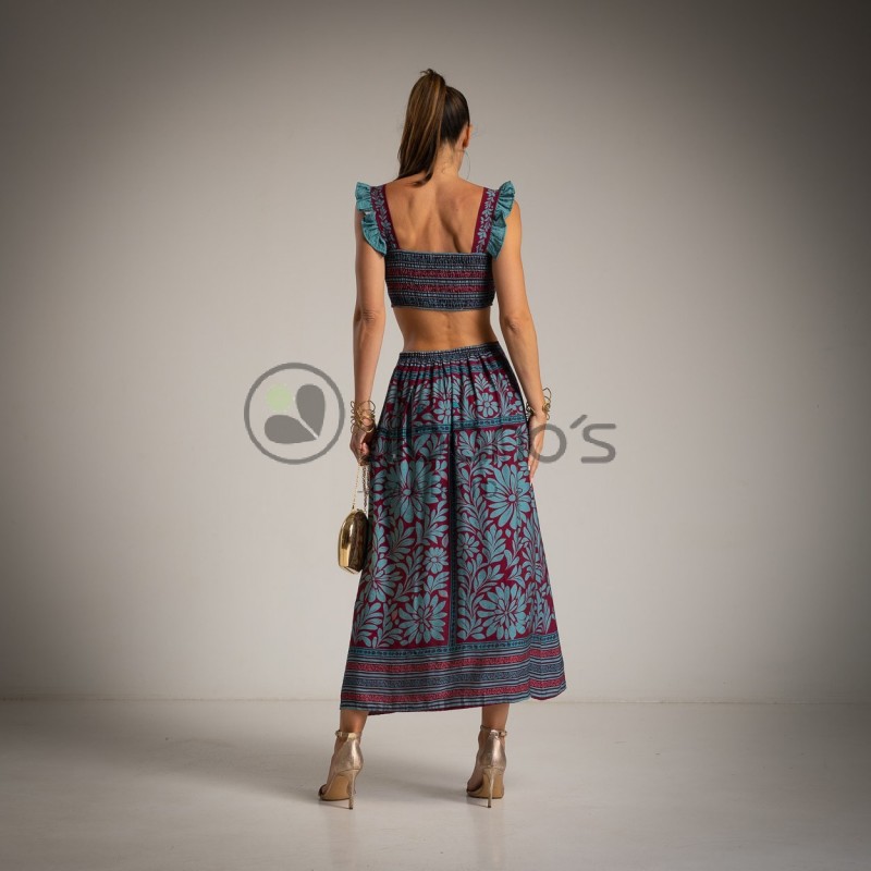 SET 2 PIEZAS TOP FALDA BIRMAIA PANOT REF.13110-33