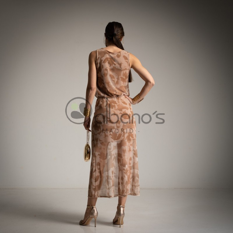 CONJUNTO FALDA TUL ESTAMPADO REF.2255-14