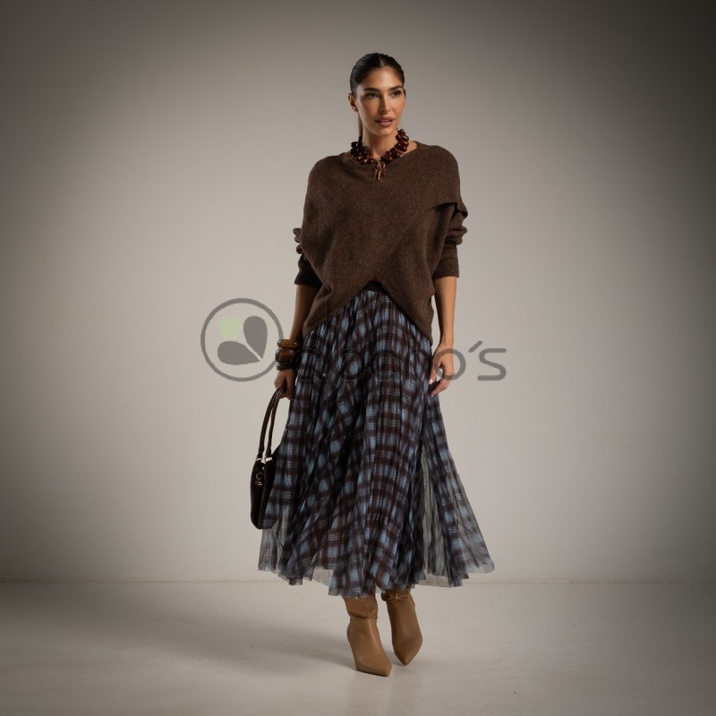 CROSSOVER SWEATER/LAYER REF.6072-49