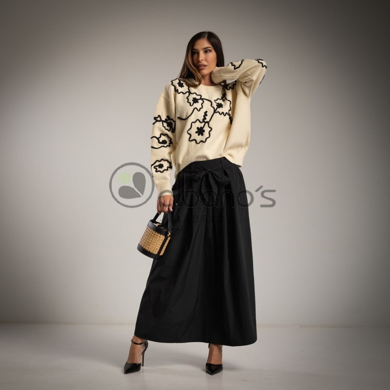 FALDA VOLUMEN CON CINTURÓN REF.8502517-2