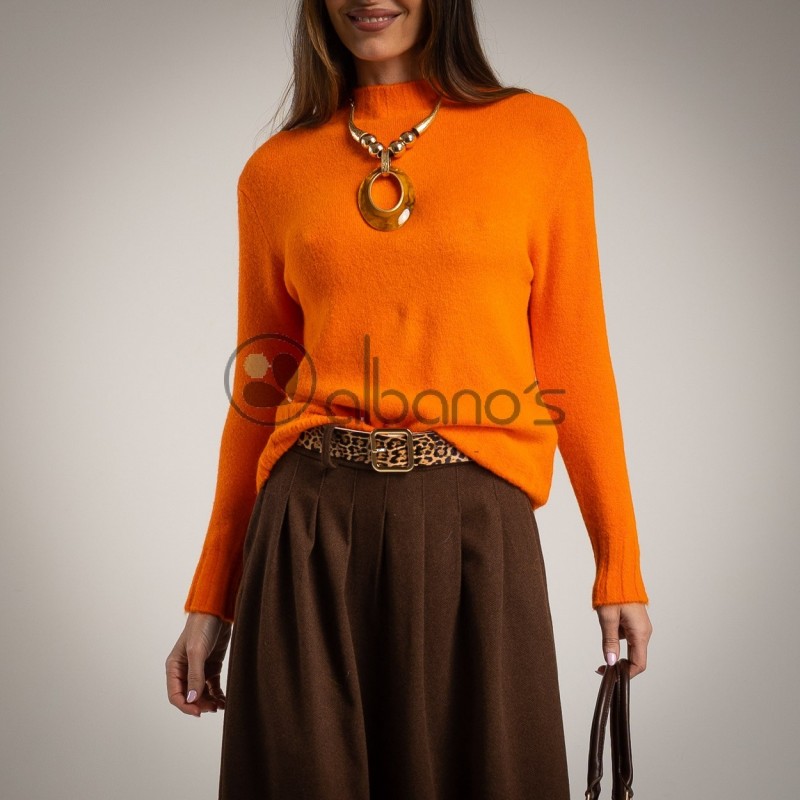 SWEATER CUELLO TORTUGA LISO REF. 4021-58