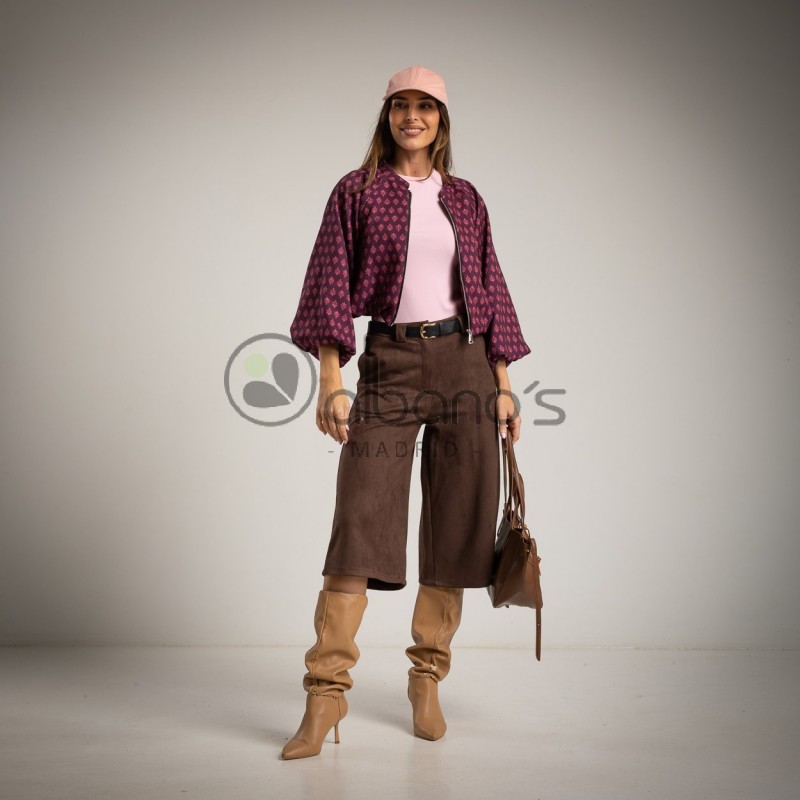 LINED BOMBER M/RANGLAN GAUDI REF.915021-56