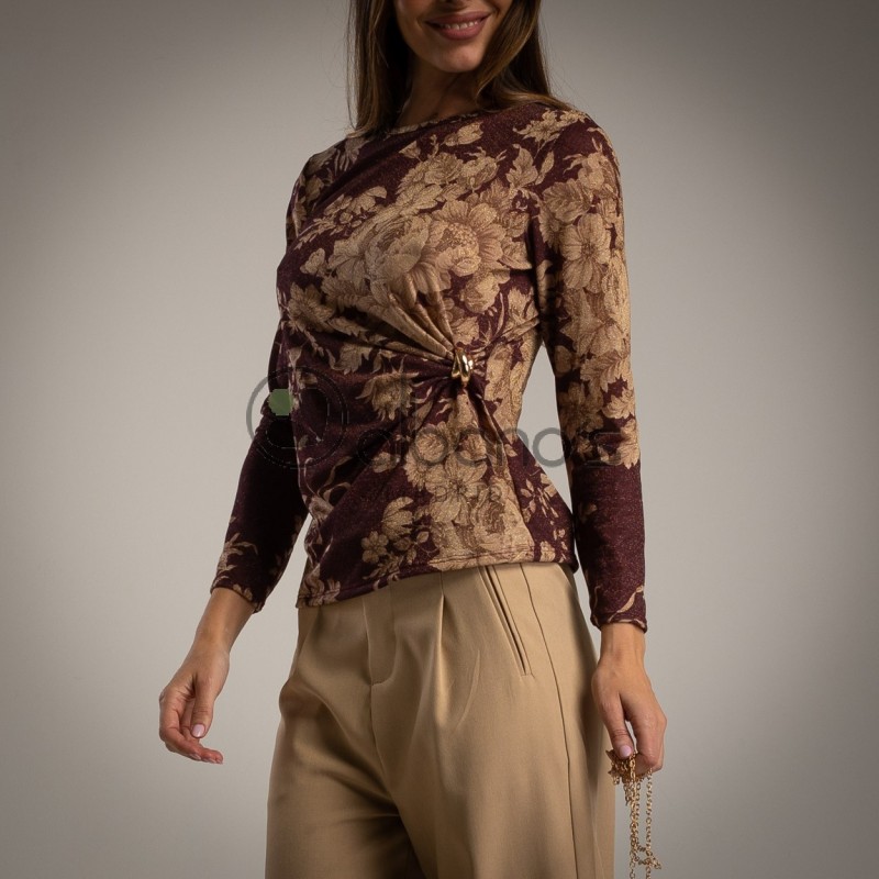 TOP LUREX HEBILLA MAGNOLIA REF.73361-15