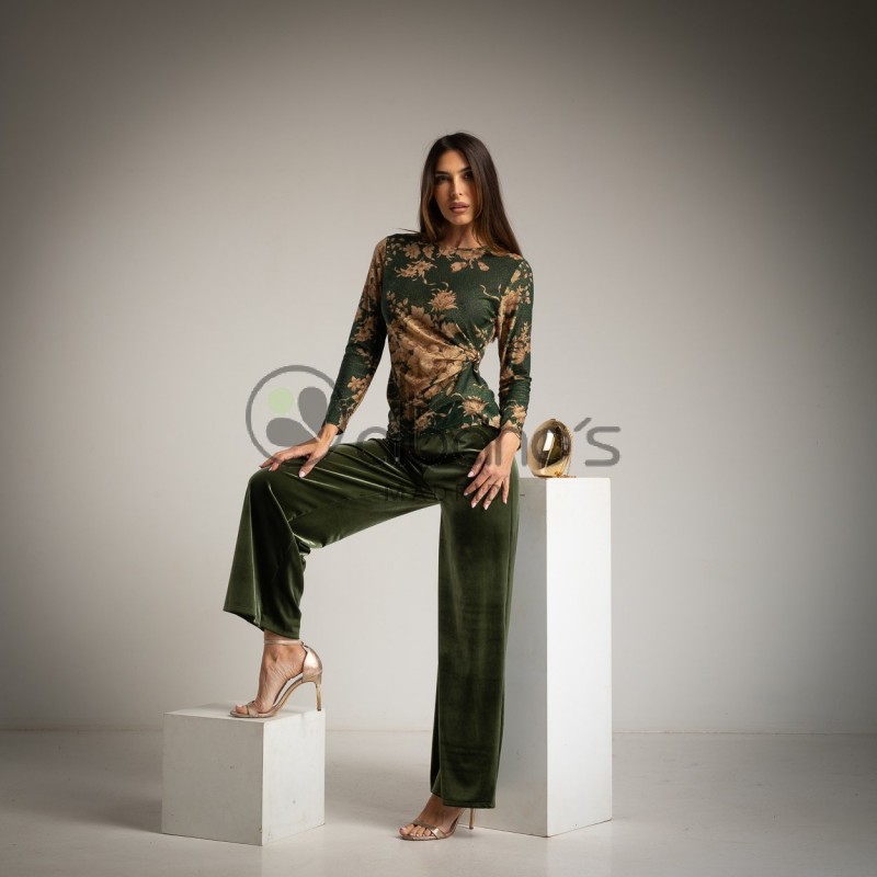 TOP LUREX BUCKLE MAGNOLIA REF.73361-48