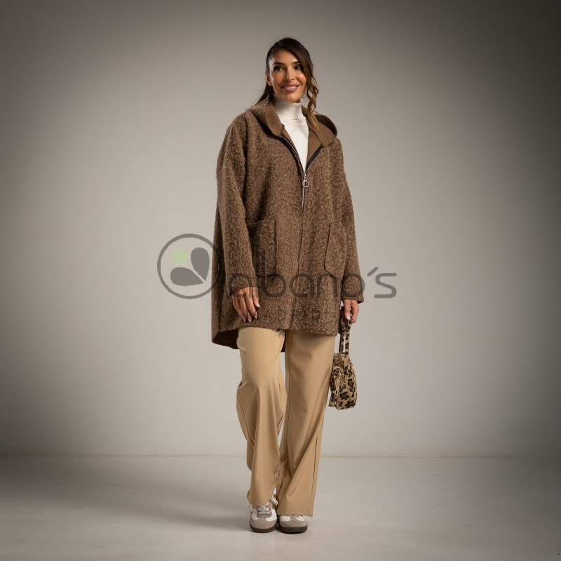 VESTE GOZILA AVEC POCHES À CAPUCHE RÉF.243551-18