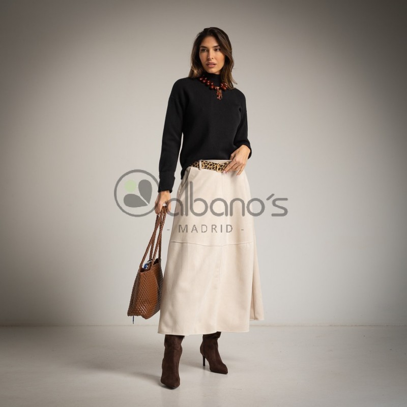 SWEATER C.TORTUGA PUÑO VUELTO BOTÓN REF.8151-2