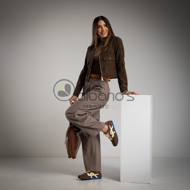 BOMBER ANTELINA FORRADA BOLSILLOS REF.5677-49