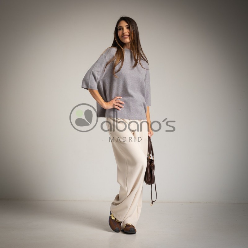SWEATER TEXTURA SUAVE OVERSIZE REF.5380-8