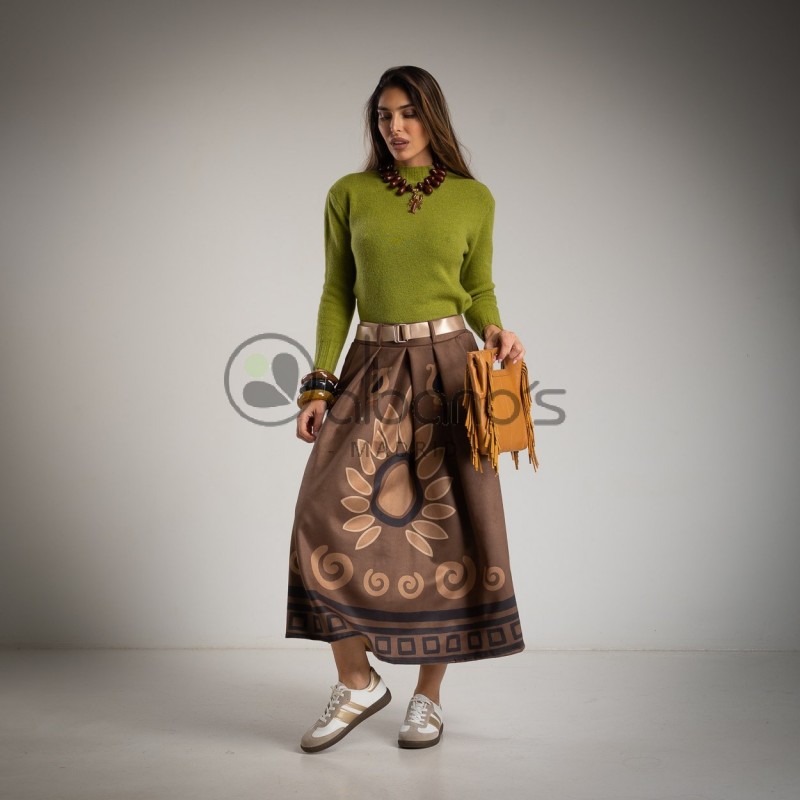 FALDA ANTELINA TLALOC+CINTURÓN REF.3980-49