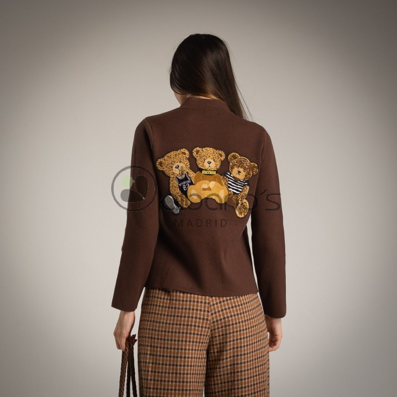BEARS KNITTED JACKET WITH POCKETS REF.5263-49
