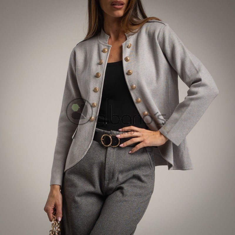 CHAQUETA PUNTO AUSTRIACA BOTONES REF.501-8