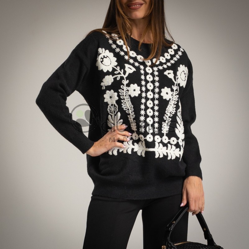 SWEATER BORDADO FRIGILIANA REF.6652-2