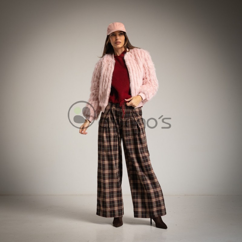 BOMBER WITH FUR PADDED LINING REF,23098-9