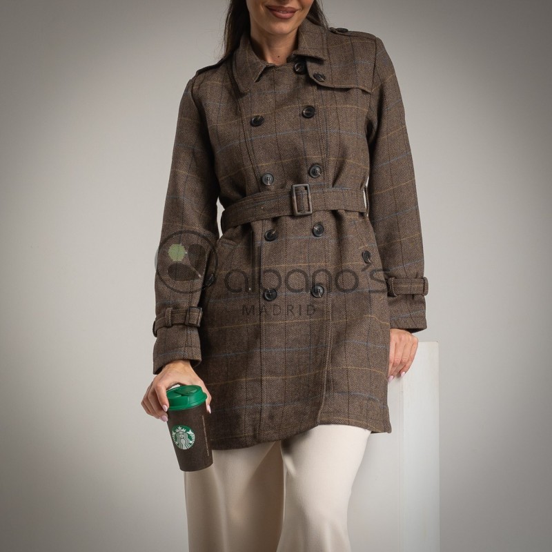 TRENCH  FORRO XADREZ REF.8505601-18