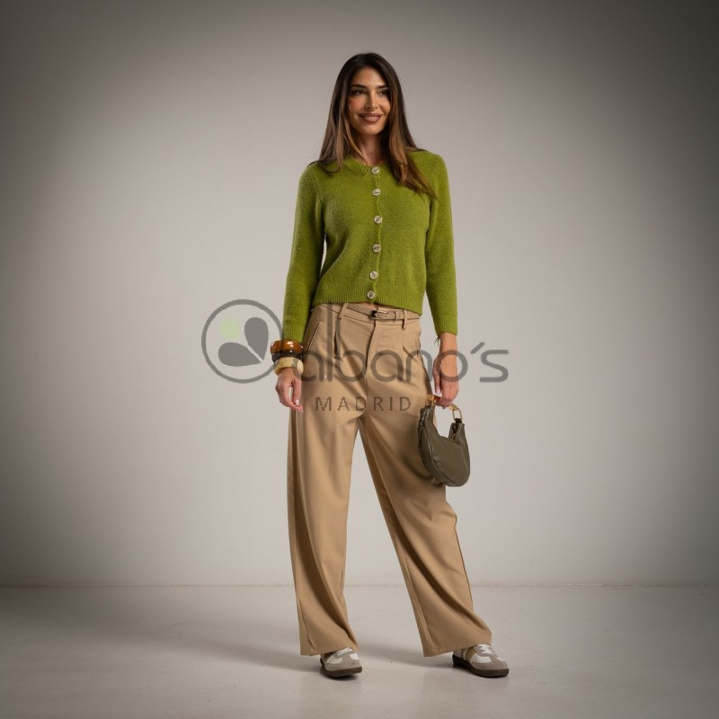 CASACO DE MALHA RÚSTICA REF. 50261-53