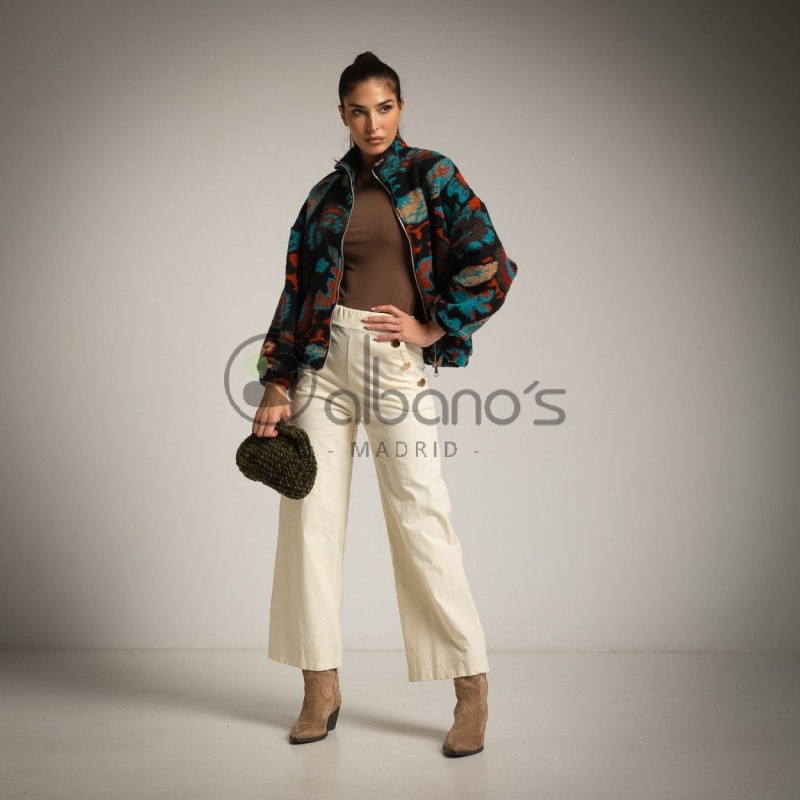 BOMBER LANA ESTAMPADO ALPINO REF.2515-49