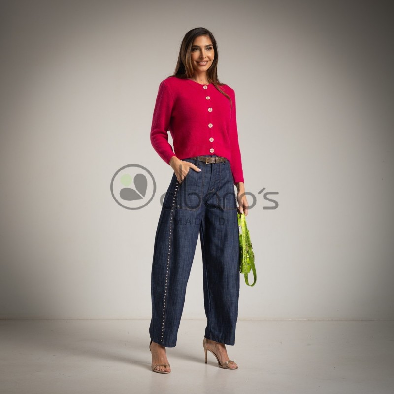 PANTALONI A PALLONCINO PROFILO BORCHIE RIF.7222-31