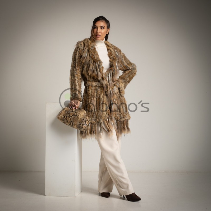 ABRIGO PELO NATURAL COLITAS ZORRAIDA REF.3306-18