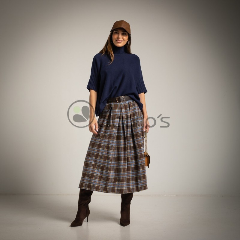 PULL COL ROULÉ CÔTELÉ RÉF. 63535-19