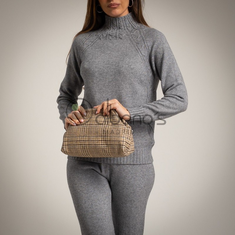 SET TRICOT 2 PIÈCES EFFET TORSADÉES RÉF. 9166-8