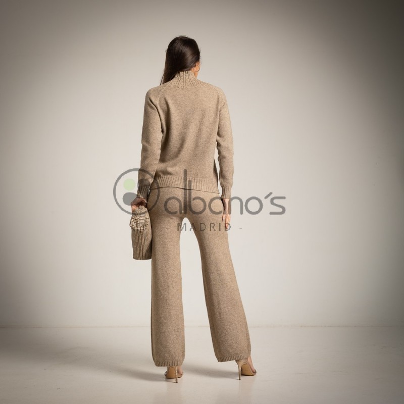 2-PIECE CABLE-EFFECT KNIT SET REF. 9166-14