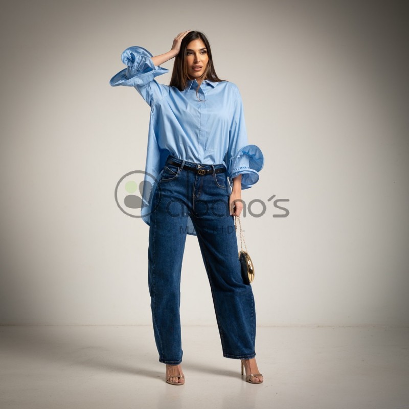 CAMISA MANGA REBOLEDA REF.961-44