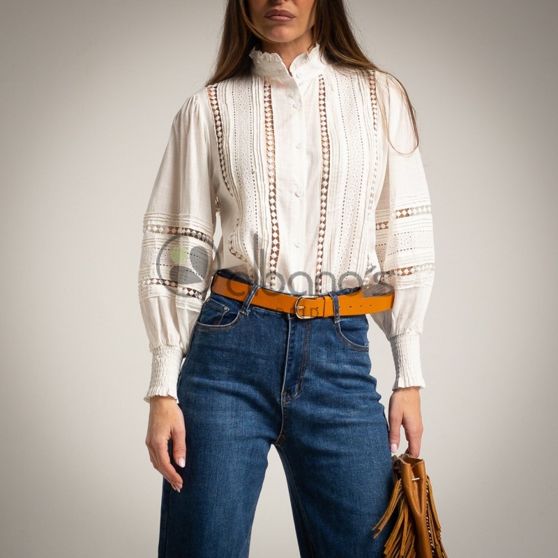BLUSA JARETAS MANGAS BALLOON REF.10138-1