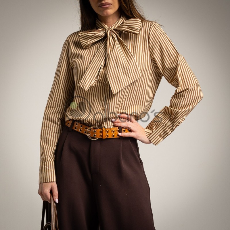 BLUSA C/HALTER CAYETANA STRIPES REF.790242-63