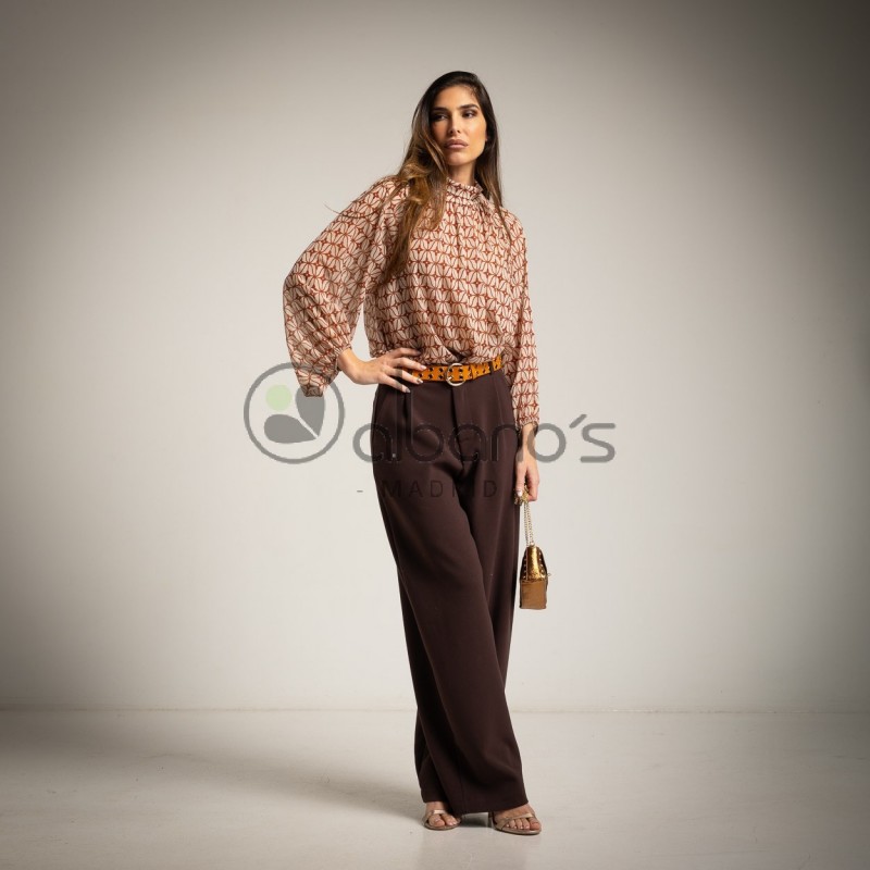 RETRO BLOUSE WITH BACK BOW REF. 5597-14