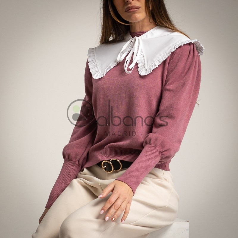 GOLA BEBÊ COM LAÇINHO REF. 15765-1