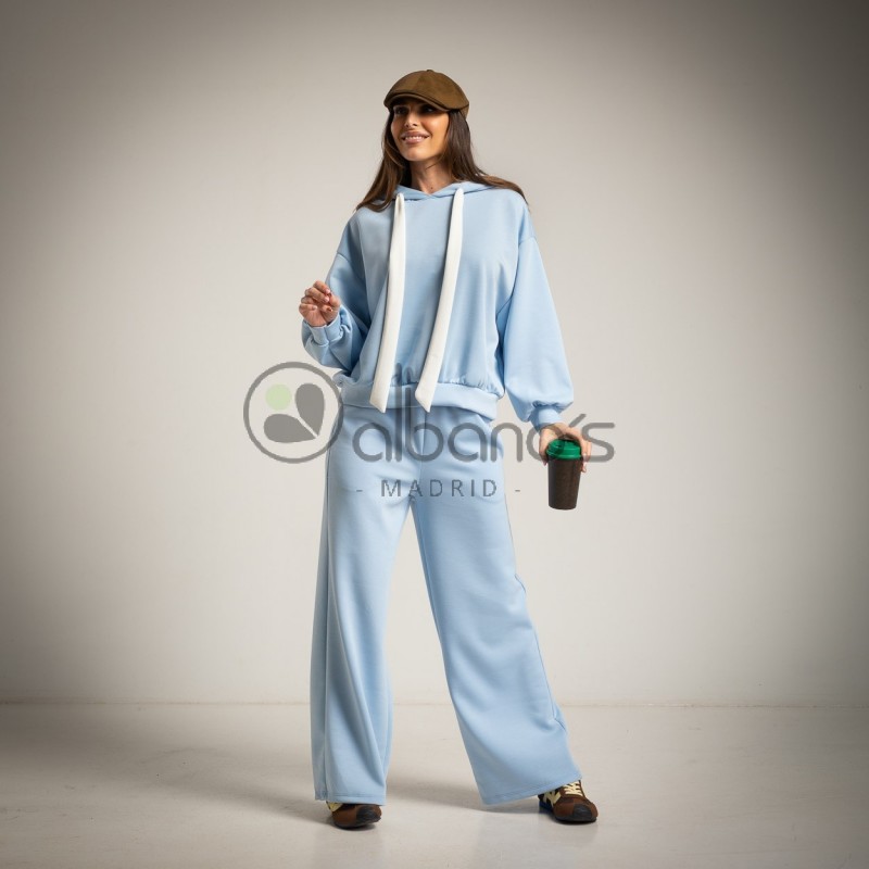 PANTALÓN BOLSILLOS CINTURA FRUNCIDA REF.2977-44