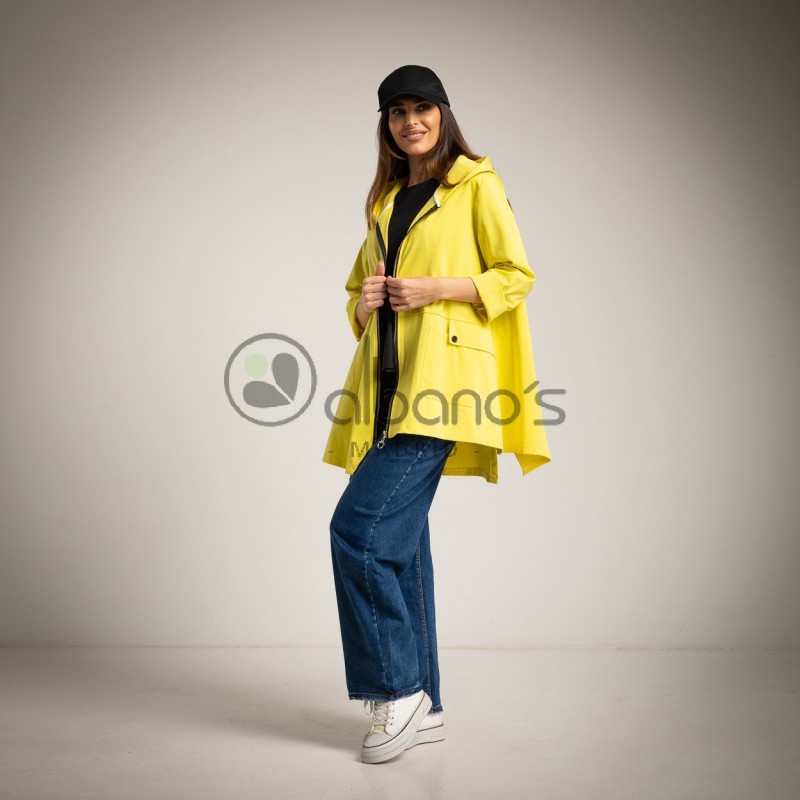 CHAQUETA CAPUCHA ESPALDA BOTONES REF. 56654-40