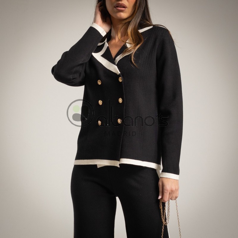 2-PIECE SET DOUBLE-BREASTED JACKET REF. 65303-2