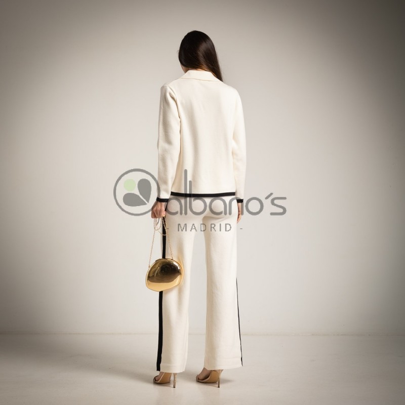 SET 2 PIEZAS CHAQUETA CRUZADA VIVO REF.65303-1