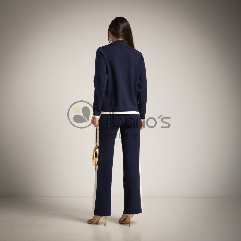 SET 2 PIEZAS CHAQUETA CRUZADA VIVO REF.65303-19