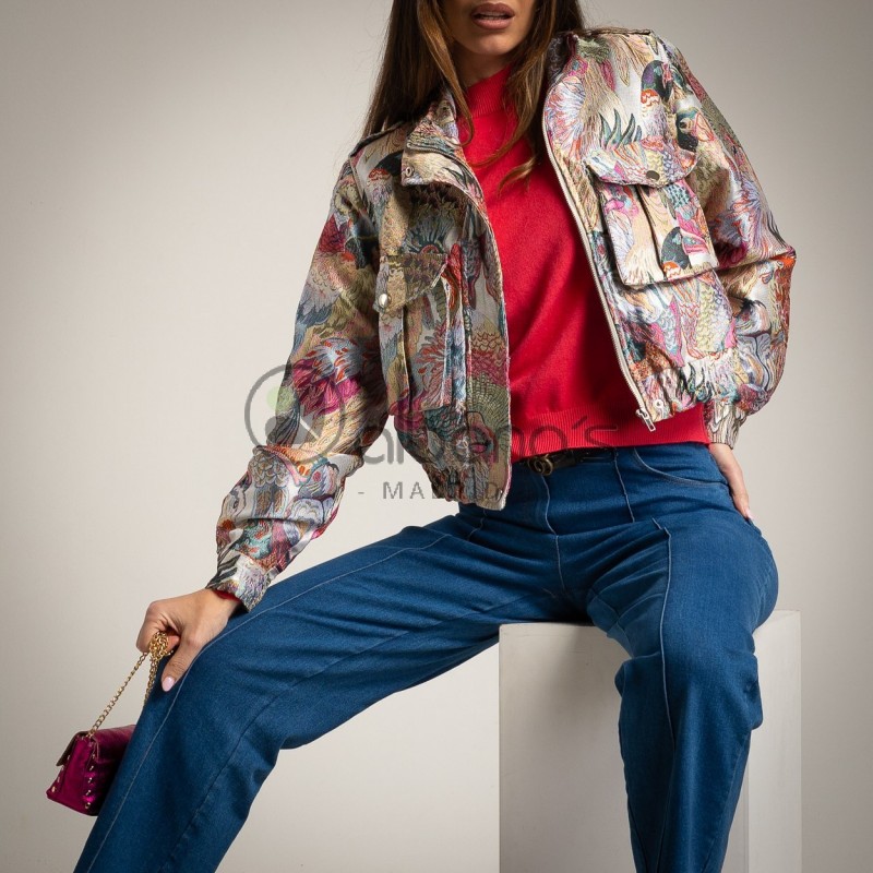 BOMBER FORRADA COM ARARAS REF. 1016-38