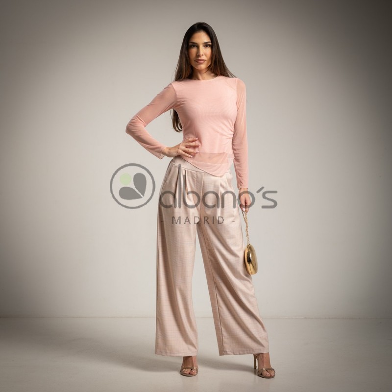 TOP DRAPEADO DOBLE TUL WITCHES REF.29079-32