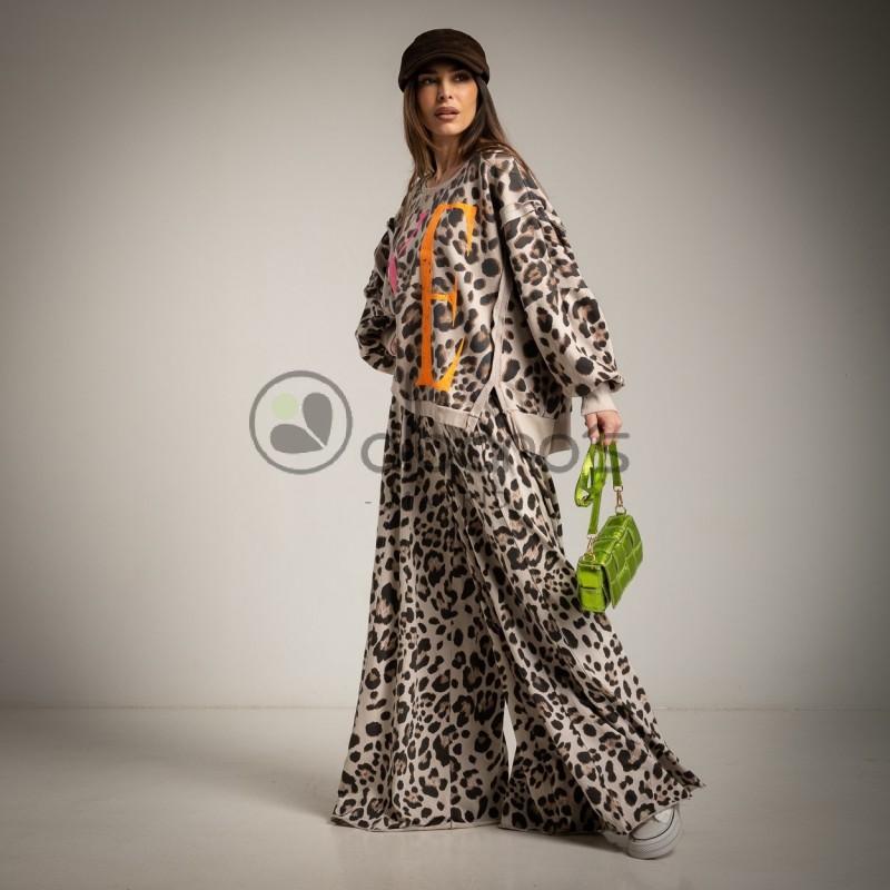 PALAZZO PANTS ANIMAL PRINT REF.59265-14