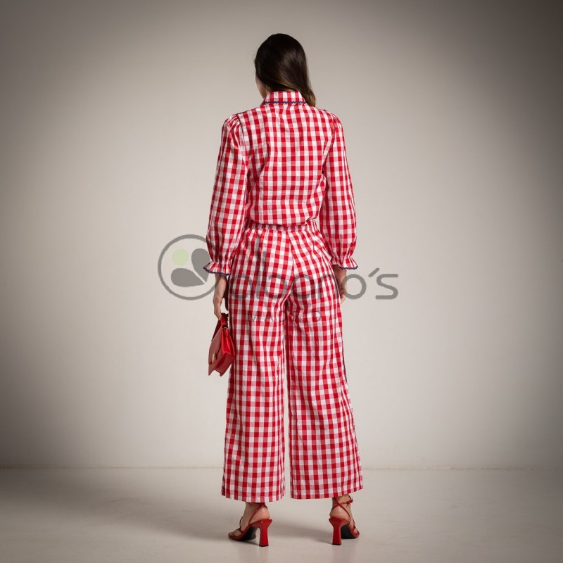 SET 2 PIEZAS VICHY LOVER PICOLINAS REF.82113-3