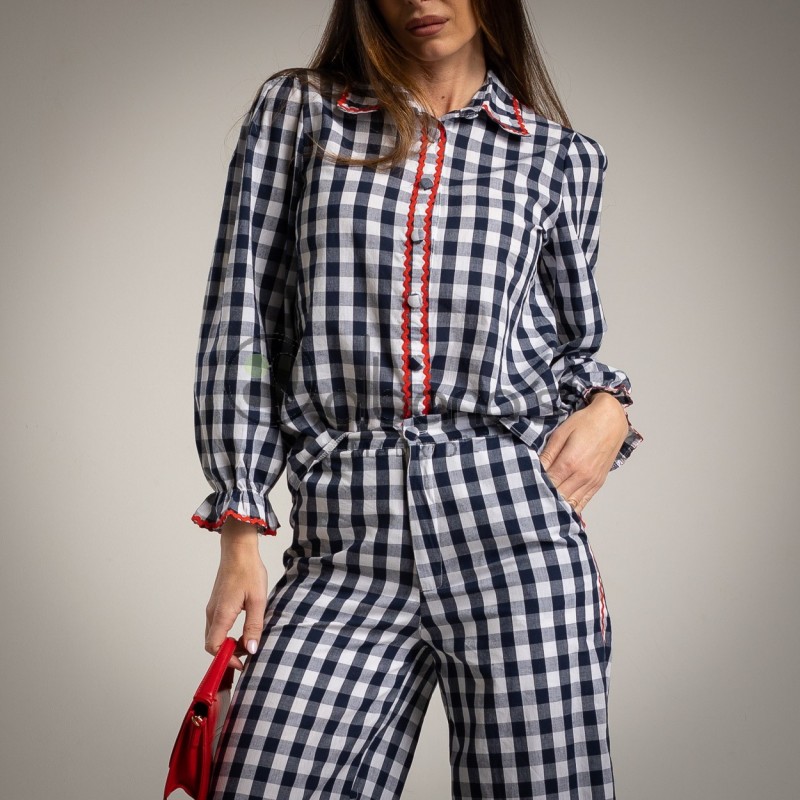 SET 2 PIEZAS VICHY LOVER PICOLINAS REF.82113-19