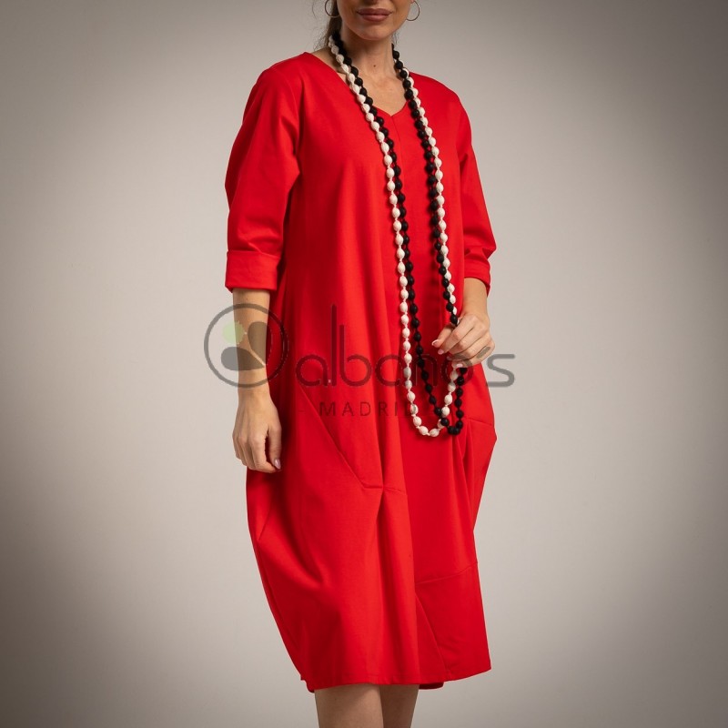 VESTIDO OVERSIZE BALLOON 158 REF.56704-3