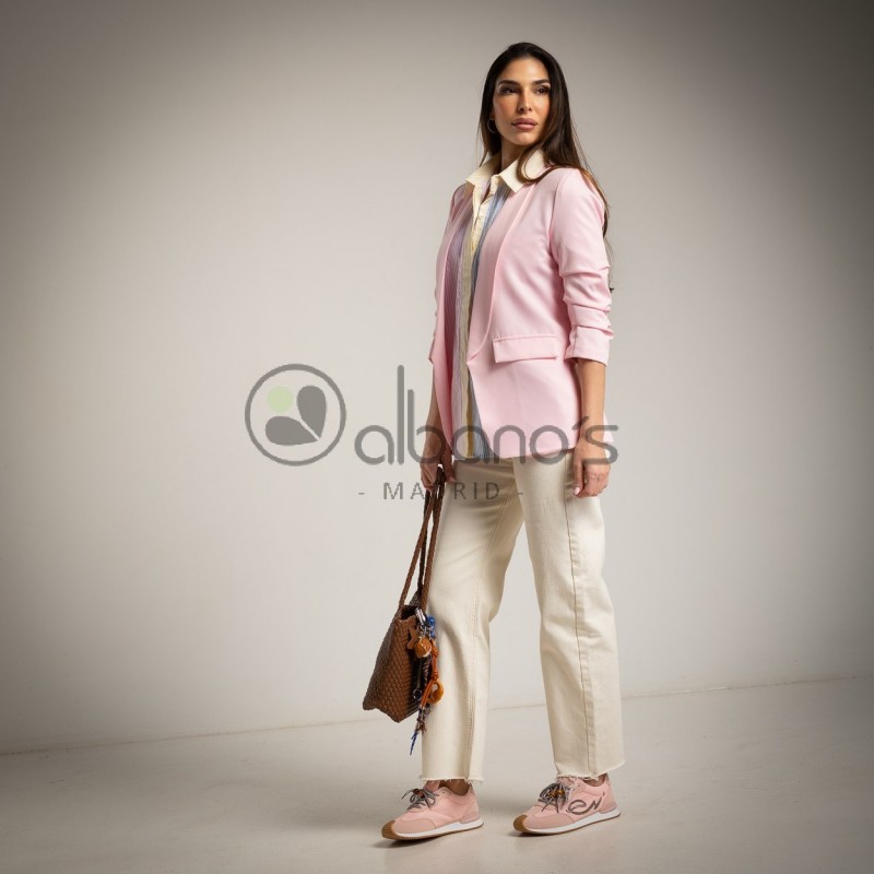 BLAZER FORRADA MANGA FRUNCIDA REF.22321-9