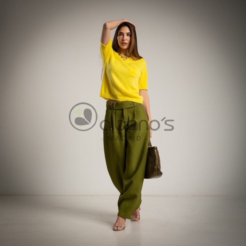 BALLOON PANTS CINTURÓN 2 BOTONES REF.5005-53