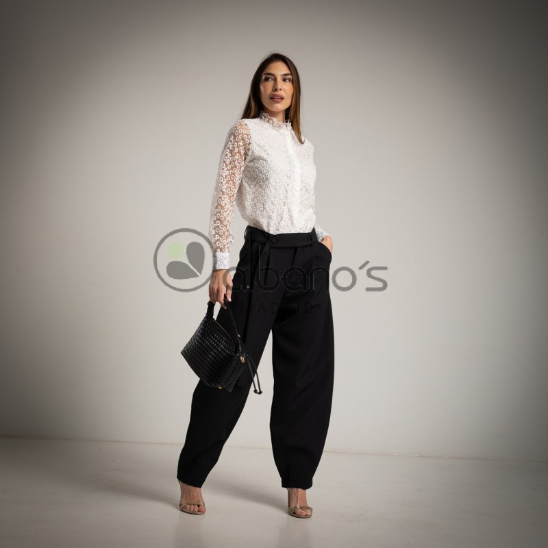 BALLOON PANTS WITH 2-BUTTON BELT REF. 5005-2