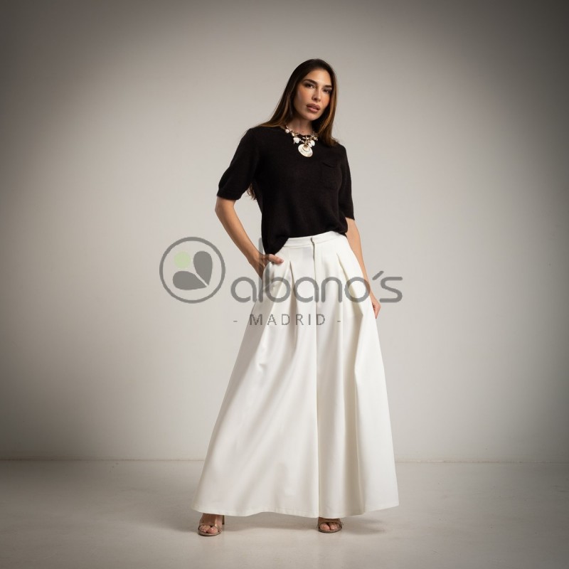 SWEATER MOHAIR MANGA CORTA BOLSILLOS REF.8083-2