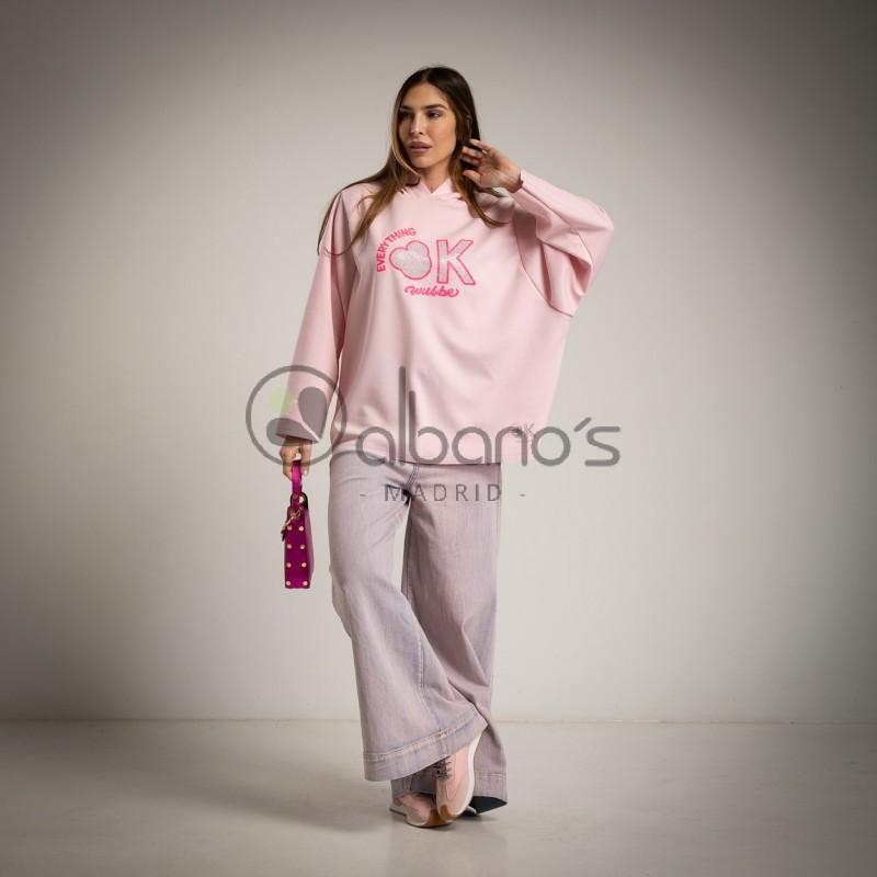 OVERSIZE SWEATSHIRT OK REF.70701-9