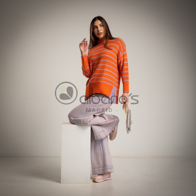 SWEATER STRIPES BAJO CANALE REF.60611-12