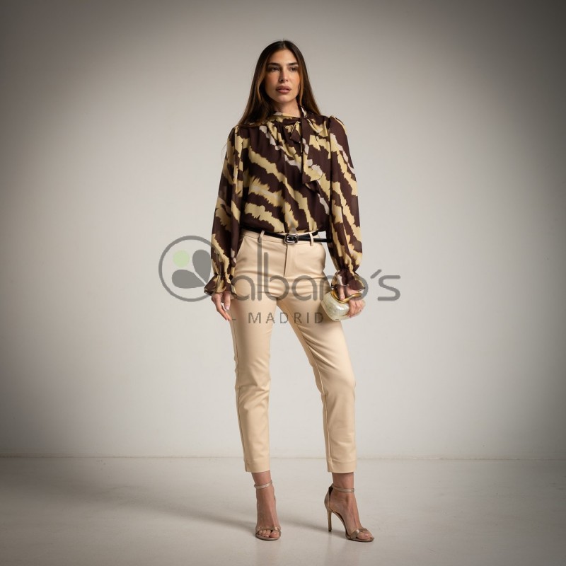 BLUSA C/HALTER MANCHAS REF.233872-63